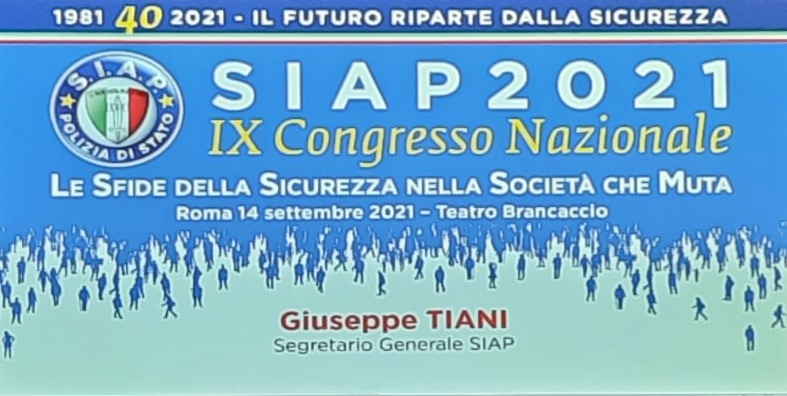 Il Si.Na.Fi. presente al IX Congresso Nazionale 2021 del S.I.A.P.
