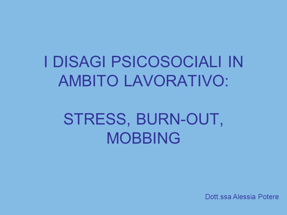 OO.SS. dei comparti sicurezza e difesa e del soccorso pubblico. Costituito il coordinamento per i disagi psicosociali.