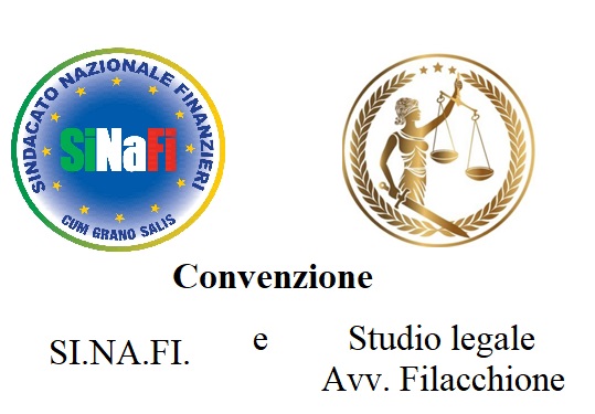 Stipulata convenzione legale tra il Si.Na.Fi. e lo studio legale Avv. Filacchione (Napoli)