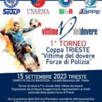 IL SINAFI AL PRIMO TORNEO “VITTIME DEL DOVERE” DI TRIESTE