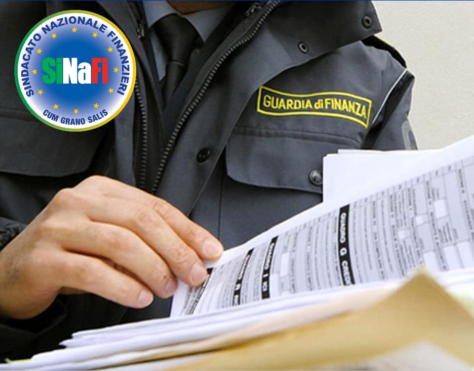 SINAFI. ACCORDO AGENZIA DELLE ENTRATE–CARABINIERI: LA SPECIFICITÀ DELLA GUARDIA DI FINANZA NON PUÒ ESSERE DILUITA